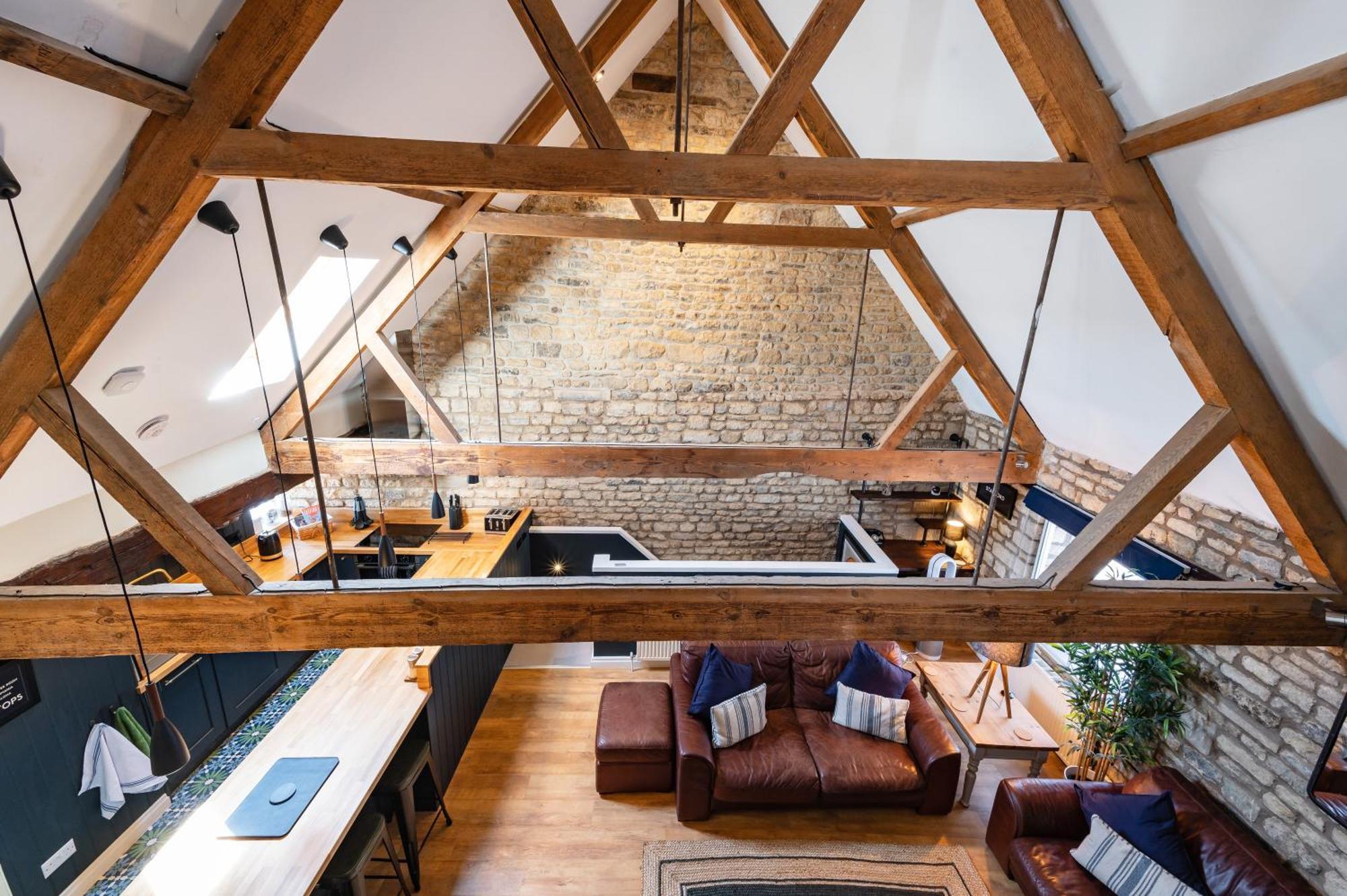 Luxury Town Centre Loft Apartment In Converted Granary Stamford Dış mekan fotoğraf