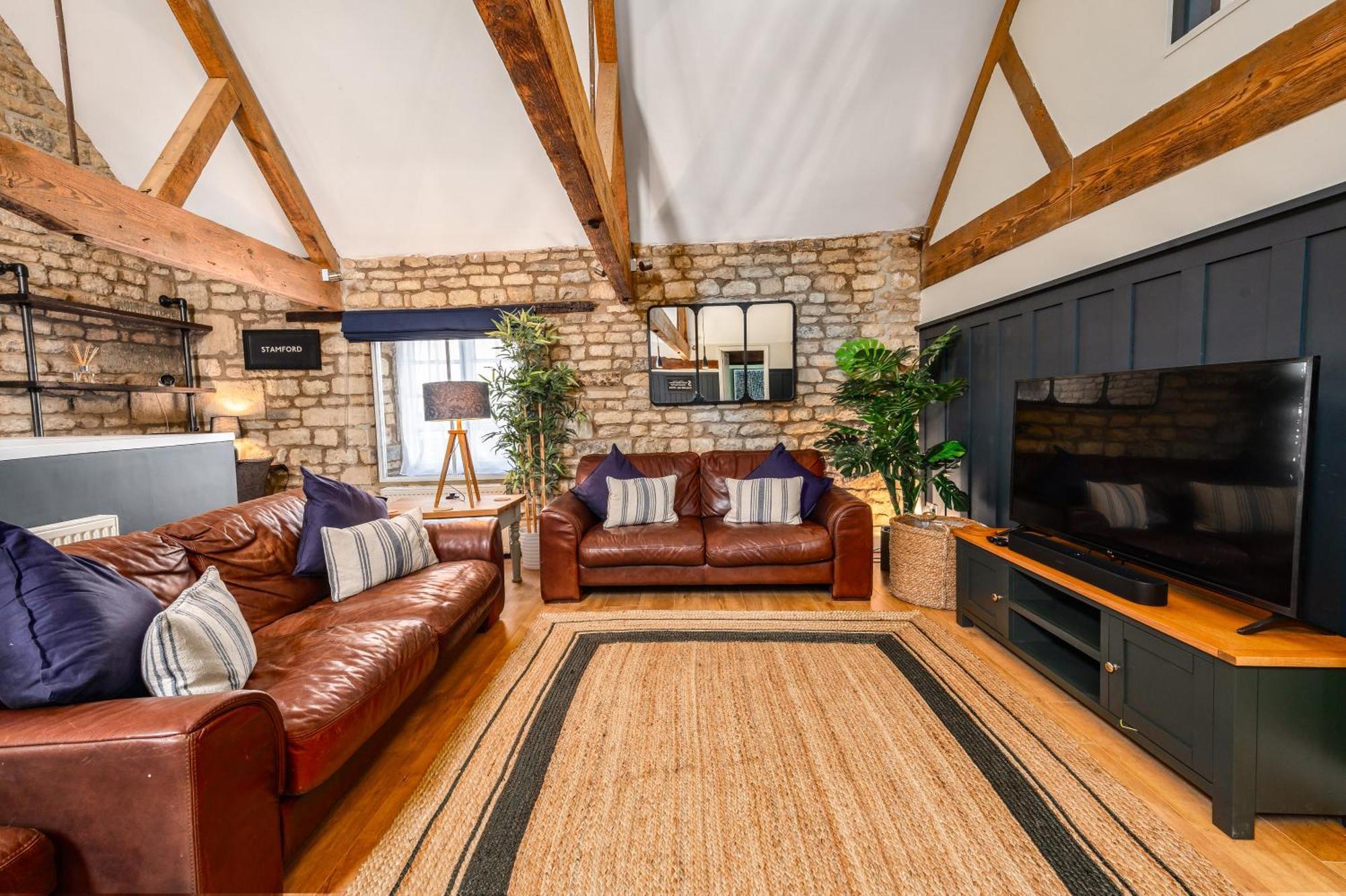 Luxury Town Centre Loft Apartment In Converted Granary Stamford Dış mekan fotoğraf